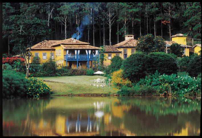 Hotel Fazenda Santa Marina Santana dos Montes Esterno foto